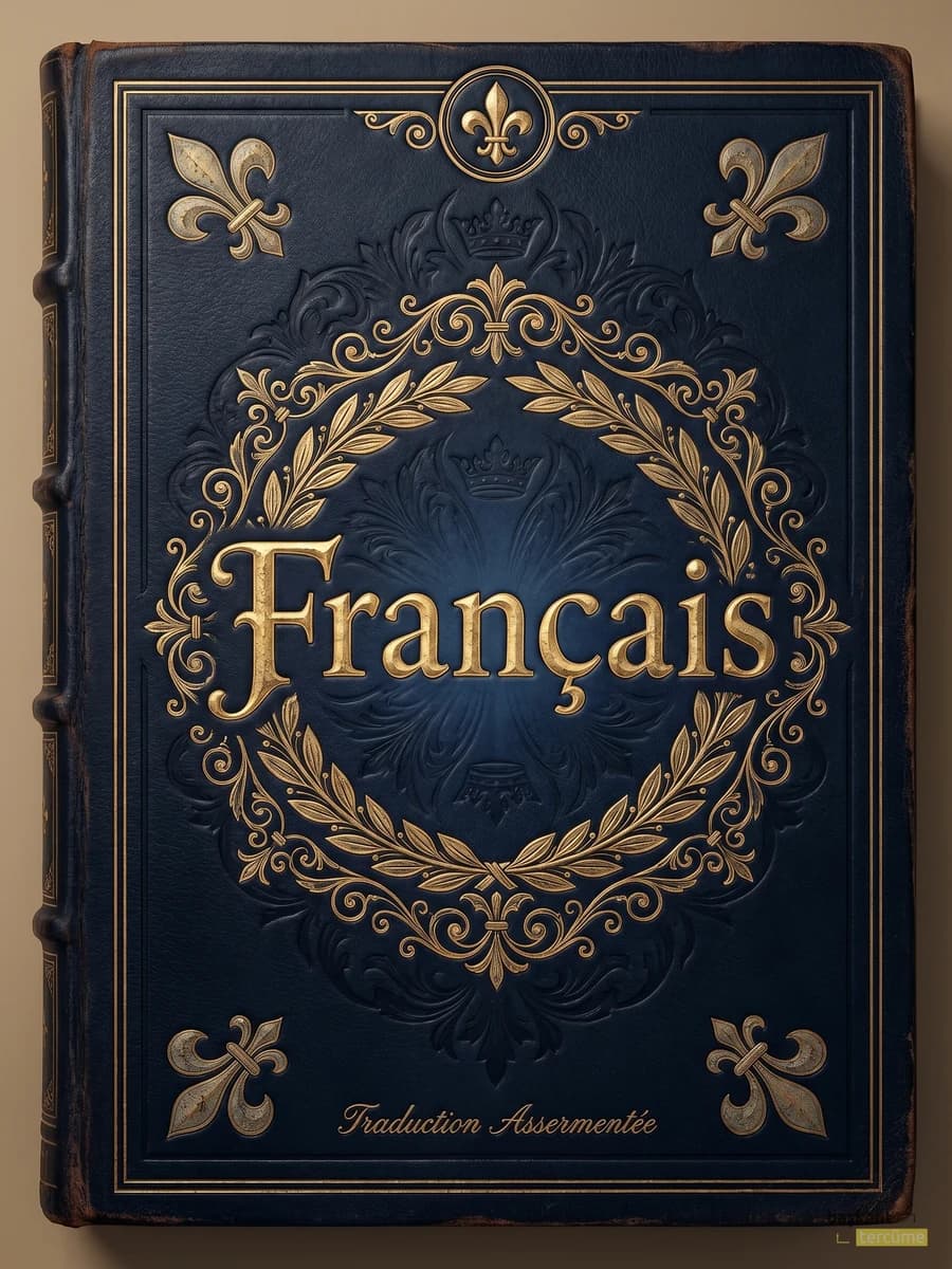 Français Académie hat sanatı kapağı, Başkent Tercüme