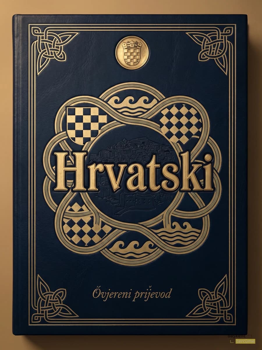 Hrvatski Gajica Illyrian hat sanatı kapağı, Başkent Tercüme
