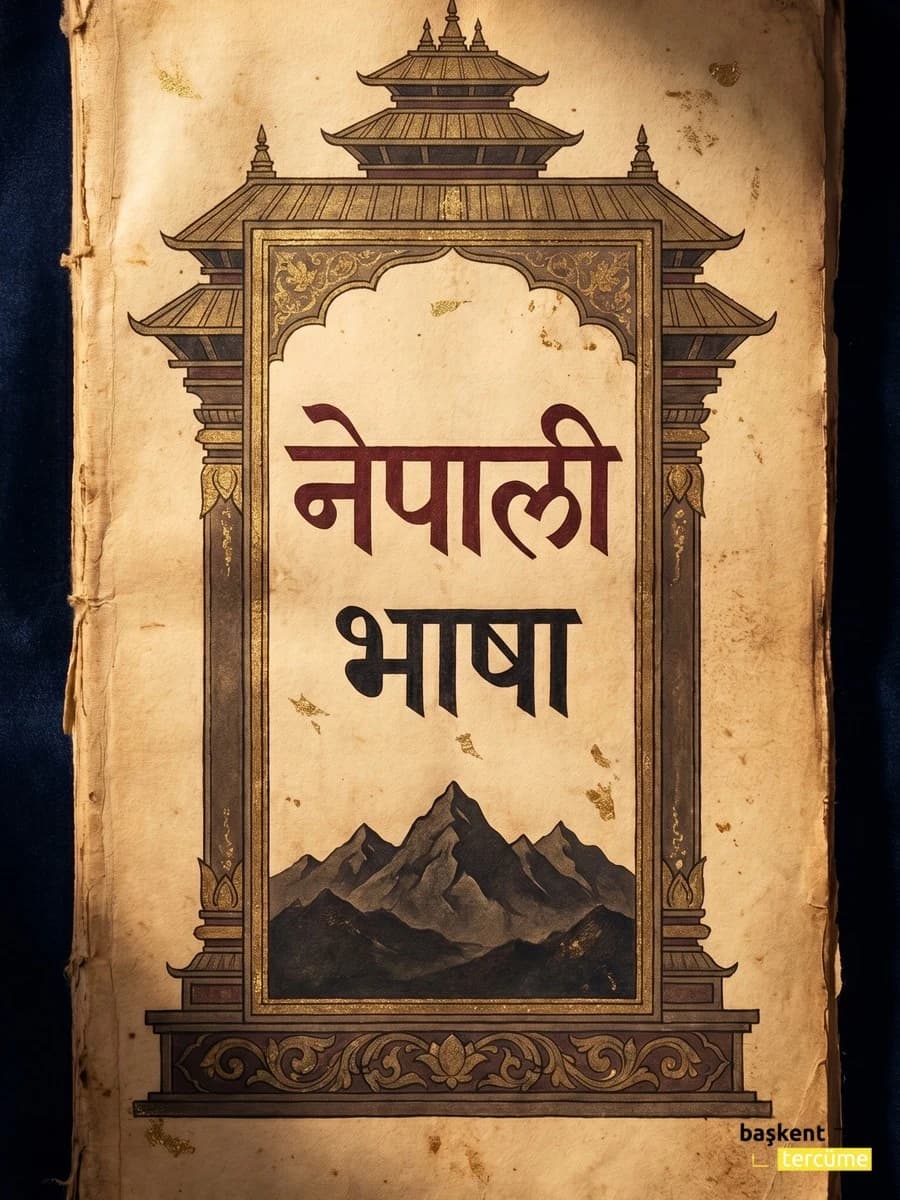 17. yüzyıl Malla hanedanı Devanagari yazılı Newari el yazması kapak, Başkent Tercüme